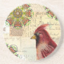 Recherche de collecteur dessous de verres Rouge