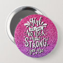 Search for strong girls buttons Empowerment