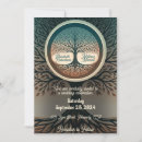 Search for tree of life wedding invitations Green