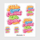 Search for colour trends stickers Neon