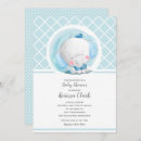 Search for blue safari baby shower invitations Simple