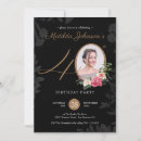 Search for classy 40th birthday invitations Floral