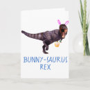 Search for dinosaur easter cards Tyrannosaurus