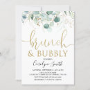 Search for eucalyptus bridal brunch invitations Brunch and bubbly