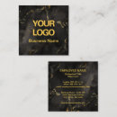 Search for black and gold marble business cards Simple minimalist