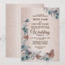 Search for teal and copper wedding invitations Trendy