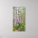 Search for purple tree canvas prints Nature