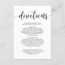 Search for direction wedding enclosure cards Information