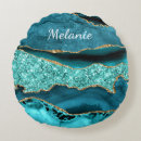 Search for teal gold pillows Glitter