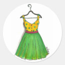 Search for vintage clothing stickers Dress