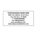 Search for contacts Return address