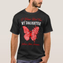 Recherche de substance de papillon tshirts Rouge