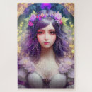 Search for alphonse mucha puzzles Beautiful woman