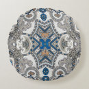 Search for blue and white paisley pillows Arabesque