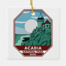 Search for maine lighthouse ornaments Acadia national park