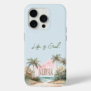 Recherche de plage de palmier iphone coques Île