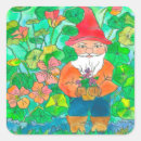 Recherche de gnome de jardin autocollants Floral