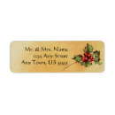 Search for victorian return address labels Holly