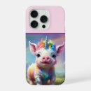Search for art for children iphone cases Pig