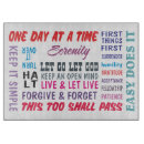 Recherche de slogan planches à découper Typographie