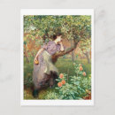 Recherche de mélancolie cartes postales Fille