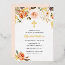 Search for orange christening invitations Watercolor