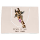 Search for giraffe gift bags Funny