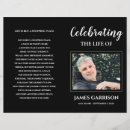 Search for celebration of life funeral programs Order of service