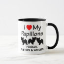 Search for papillon dog mugs Dogs