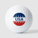 Search for red white and blue golf balls Patriotic