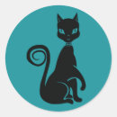 Search for elegant cat stickers Kitty