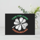 Search for st patrick invitations Shamrock