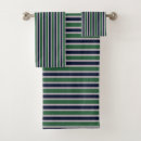 Search for navy and green bath towels Stripes
