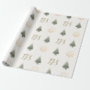 Search for monogram christmas wrapping paper Simple