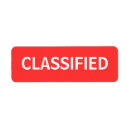 Search for private return address labels Confidential