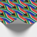 Search for africa wrapping paper Flag of south africa