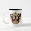 Recherche de coeur papillon tasses Girly