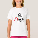 Recherche de notation musicale tshirts Instrument