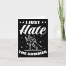 Search for funny skiing christmas cards Cross country skiing