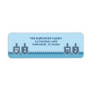 Search for hanukkah return address labels Dreidel