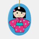 Recherche de poupée de kokeshi ornements Japonais