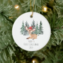 Search for first deer ornaments Woodland animal