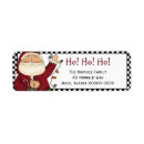 Search for ho ho ho return address labels Seasonal