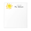 Search for sun notepads Back to school