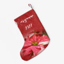 Search for poinsettia christmas stockings Red