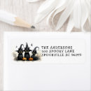 Search for witch cat return address labels Bats