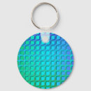 Search for turquoise pattern keychains Blue