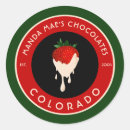 Search for white chocolate stickers Strawberry