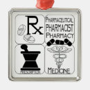 Search for pharmacist ornaments Prescription