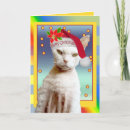 Search for cats meow christmas cards Santa